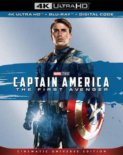 Blu Ray Capitán Ámerica: The First Avenger 2d - 4k - Stock