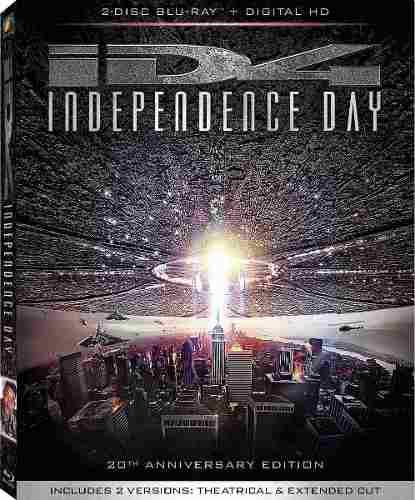 Blu Ray Día De La Independencia - Extendida - Stock - Nuevo