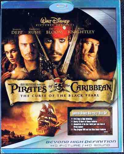 Blu Ray Piratas Del Caribe La Maldicion Del Perla Negra Cove