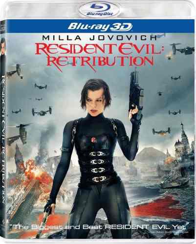 Blu Ray Resident Evil 5: Retribution 3d - 2d - Stock - Nuevo