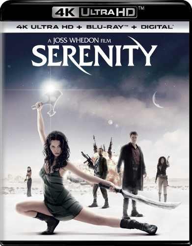 Blu Ray Serenity 2d - 4k - Stock - Nuevo - Sellado