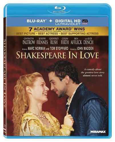 Blu Ray Shakespeare Enamorado - Stock - Sellado - Nuevo