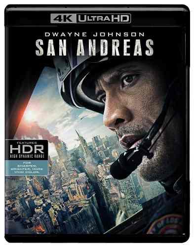 Blu Ray Terremoto: La Falla De San Andrés 2d - 4k - Stock