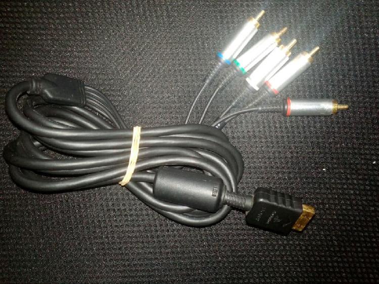 Cable Componente Ps2 Original
