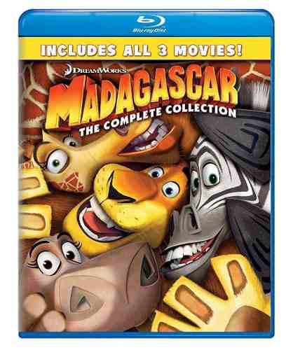 Colección De Madagascar Blu-ray