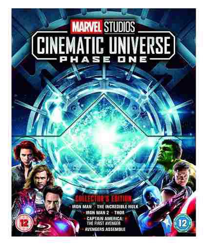 Colección De Marvel Fase 1 En Blu-ray