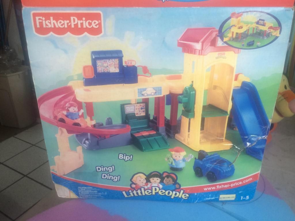 Garage Divertido, Little People, Fisher Price