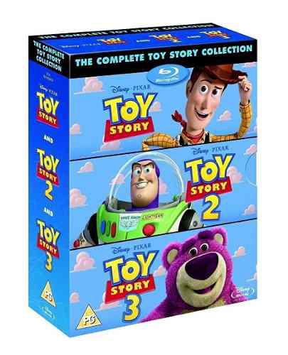 Toy Story Colección 3 Películas Blu-ray