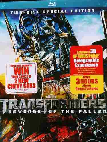 Transformers La Venganza De Los Caidos Blu-ray