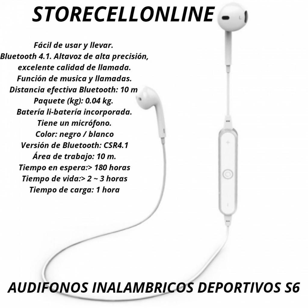 Audífonos Inalámbricos S6