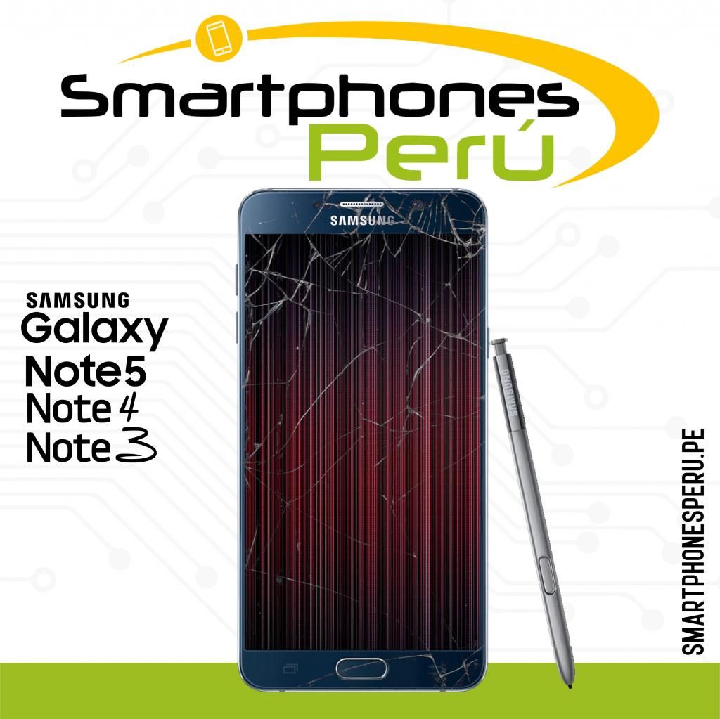 Cambio de Pantalla Samsung Galaxy Note 9, note 8, note 5,