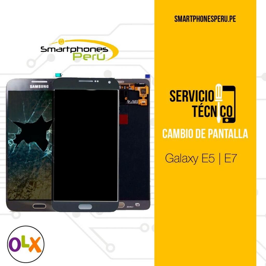 Cambio de pantallas para equipos Samsung Galaxy servicio