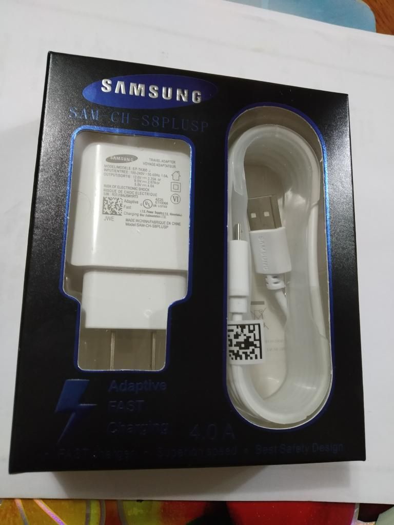 Cargador Samsung Carga Rapida 4 A.
