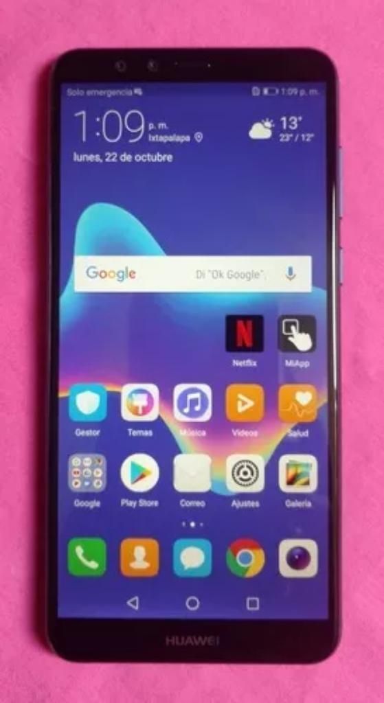 Huawei Y9 con 4 Cámaras Impecable Vendo.