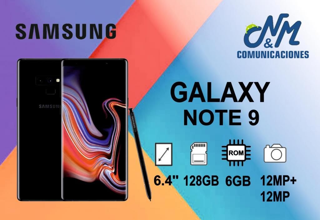Samsung Galaxy Note gb/6ram /colores. SOMOS
