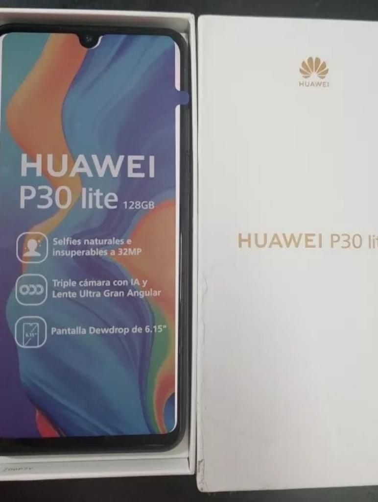 Vendo Huawei P30 Lite Negro en sin Uso