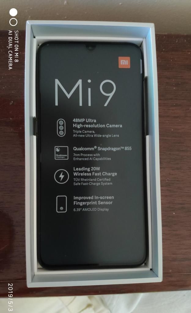 XIAOMI MI9 6GB / 128GB Negro. VERSION GLOBAL