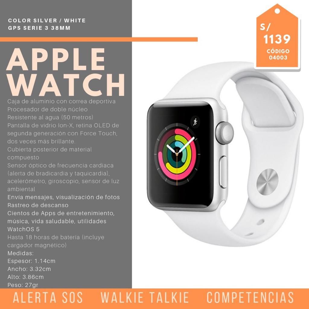 iWatch Serie 3 38 mm