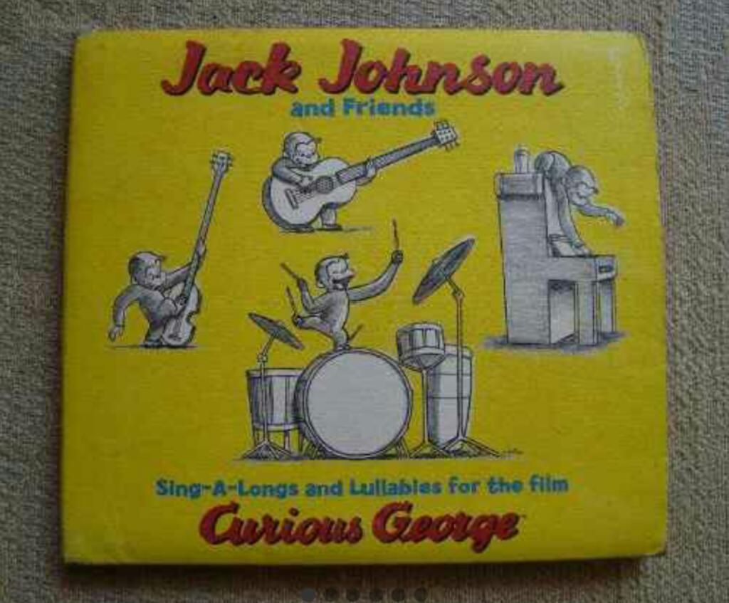Jack Johnson Curious George Cd Original