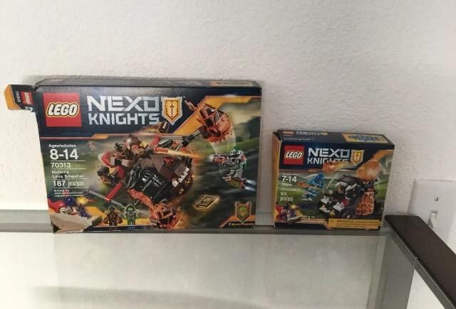 Lego  Nexo Knights Chaos Catapult Moltor's Lava