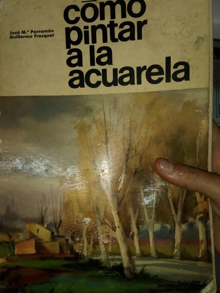 Libro Aprende Apintar en Acuarela