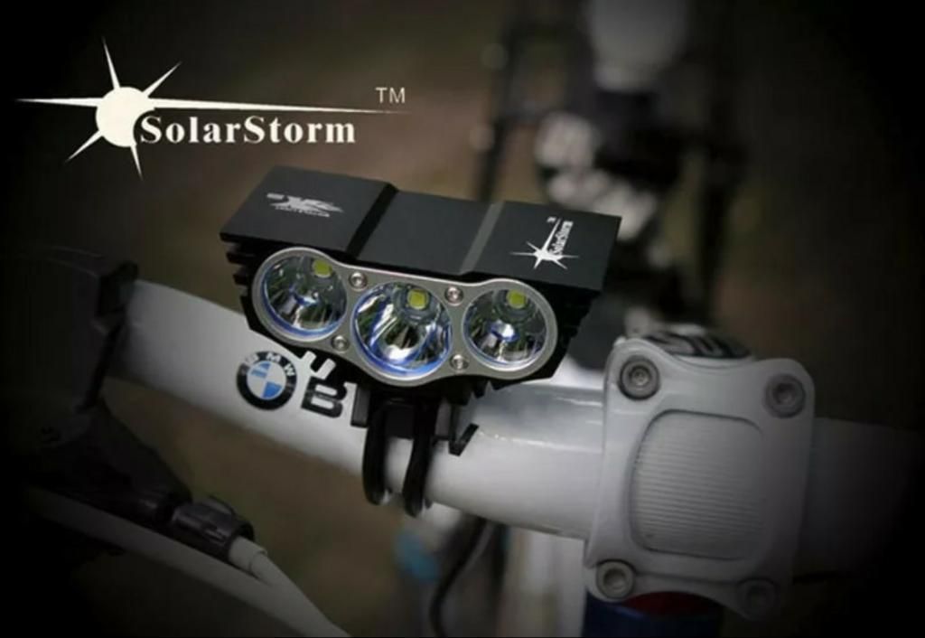 Luces para Bicileta Solarstorm lm