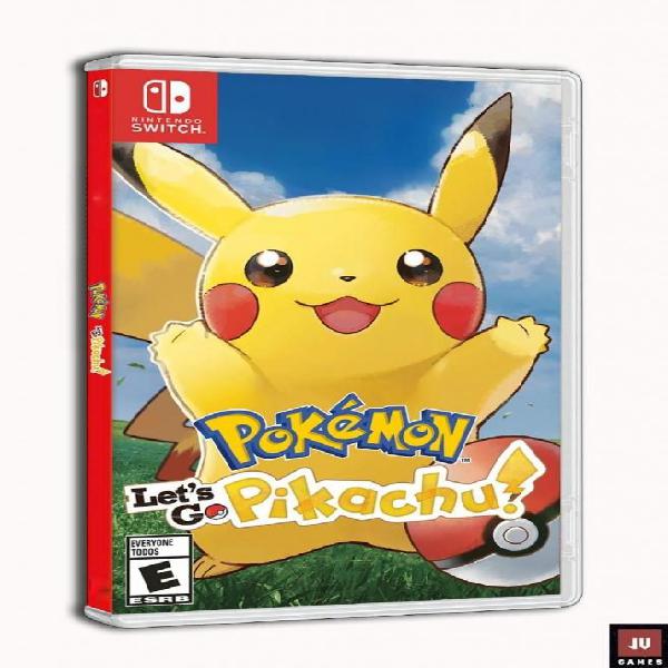 Pokémon Let's Go Pikachu / Nintendo Switch Físico