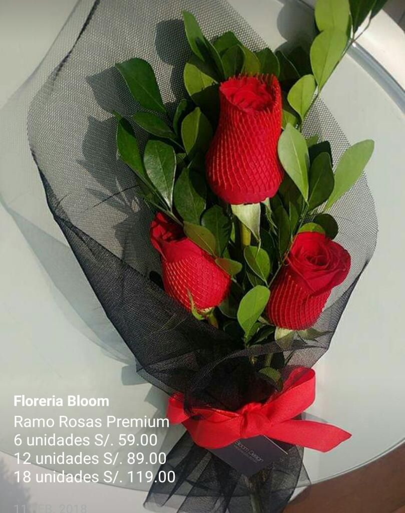 Ramos de Rosas Bloom