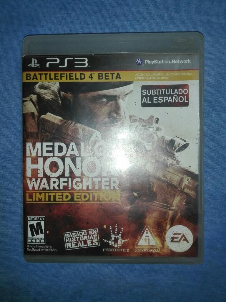 Remate Juego Medal Of Honor W Ps
