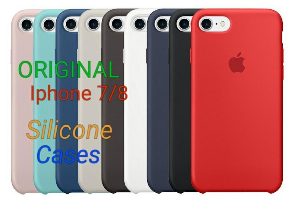 Silicone Case iPhone 7y 8 desde 15 Soles