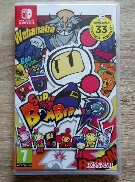 Super Bomberman R Nintendo Switch Nuevo Sellado Stock