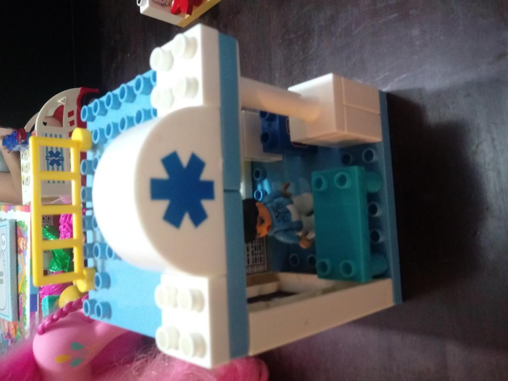 juguete Hospital tipo Lego