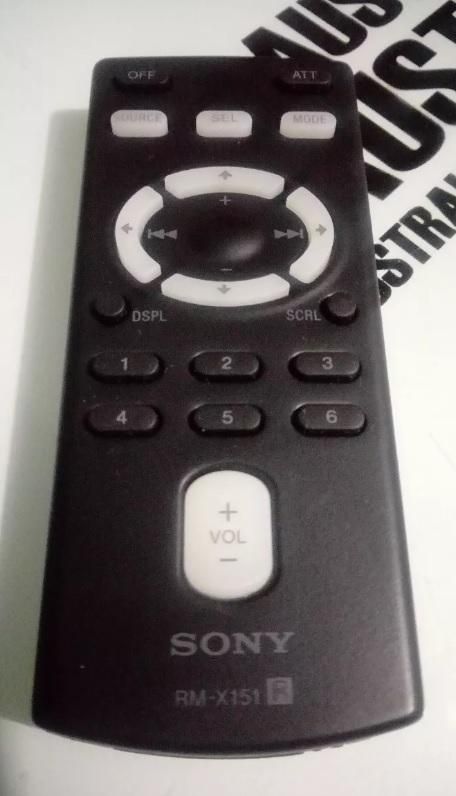 Control Remoto Sony Rm X151 A 15 Soles
