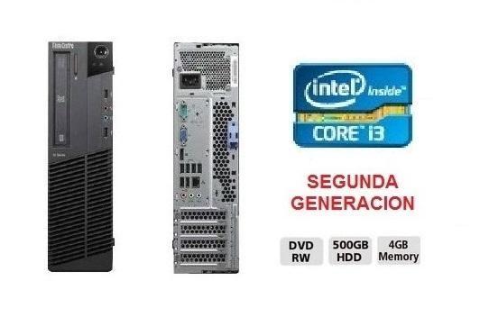 Cpu Core I5 2da Generacion Seg Gen Ram 4 GB Hd 500 GB SOMOS