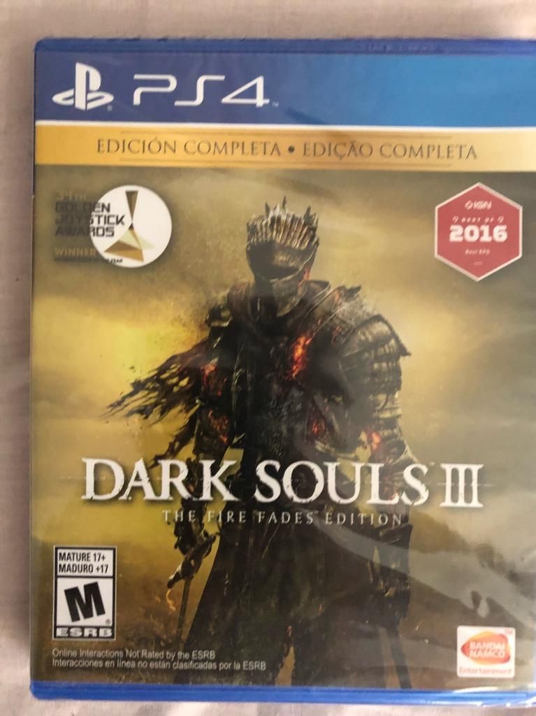 Dark Soul 3 Edicion Conpleta Ps4