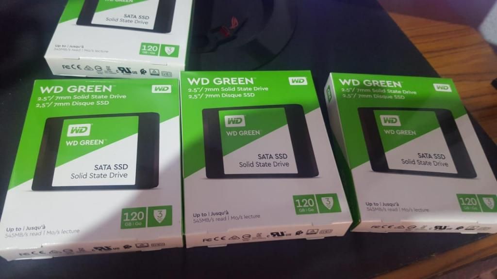 Disco solidos WD GREEN 120 GB