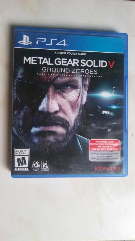 Metal Gear Solid V Ps4