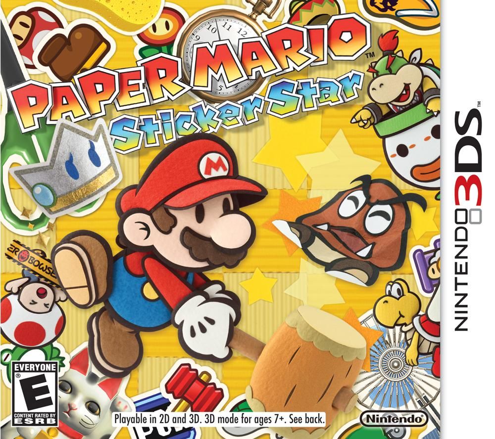 Paper Mario: Sticker Star Nintendo 3ds