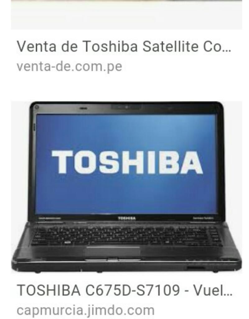 Toshiba Satélite Core I3 6gb Y 750 Dd
