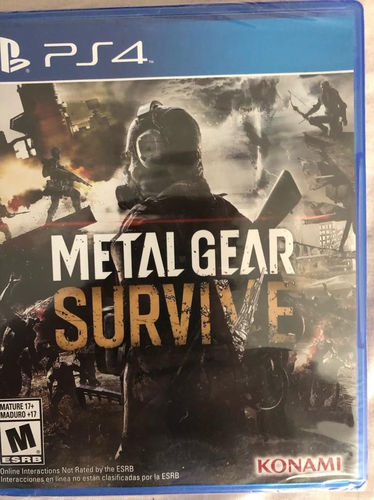 Vendo Metal Gear Survive Ps4