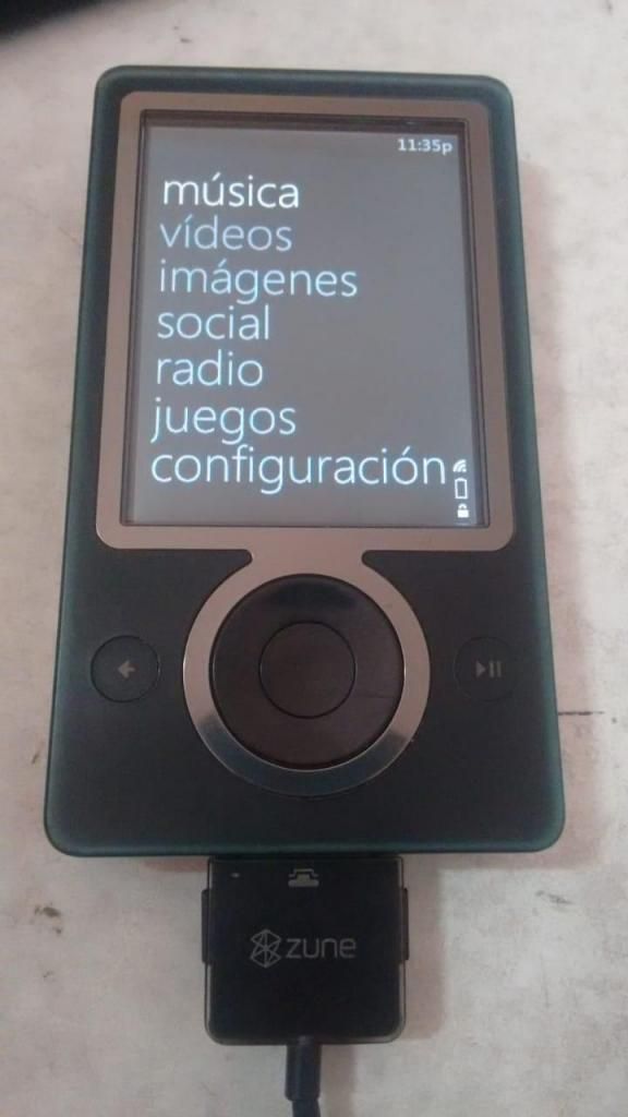 ZUNE 30 Gb. REPRODUCTOR