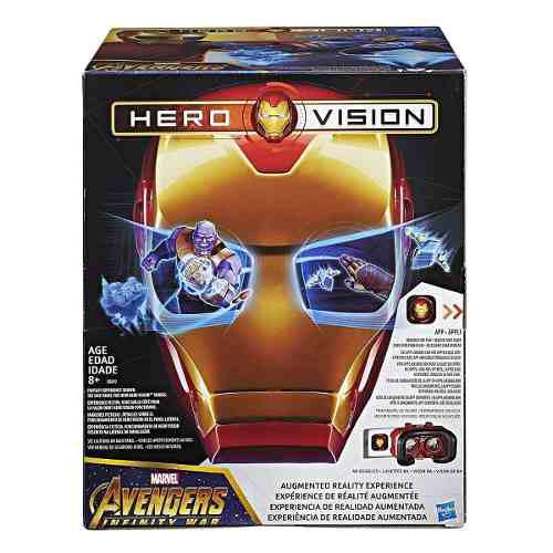 Mascara Hero Vision Iron Man Realidad Aumentada Stock Dispon