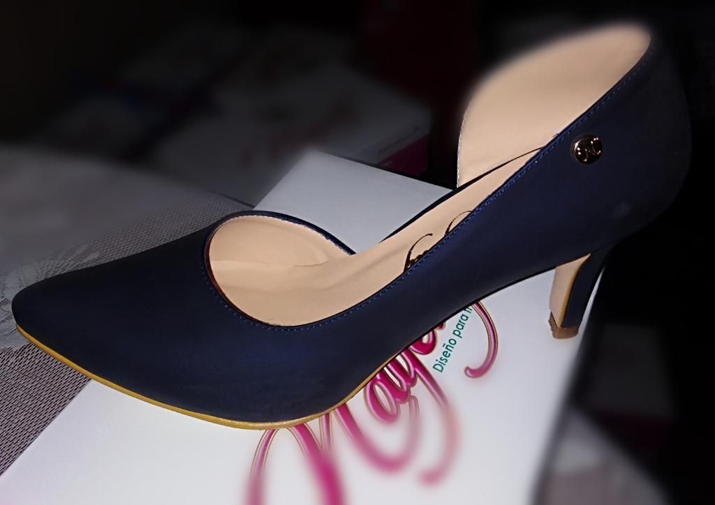 Zapatos Mujer Stiletto Azul