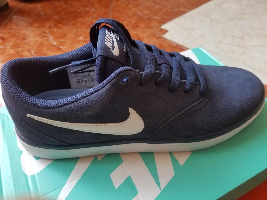 zapatillas Nike sb check solar color azul nuevas en caja