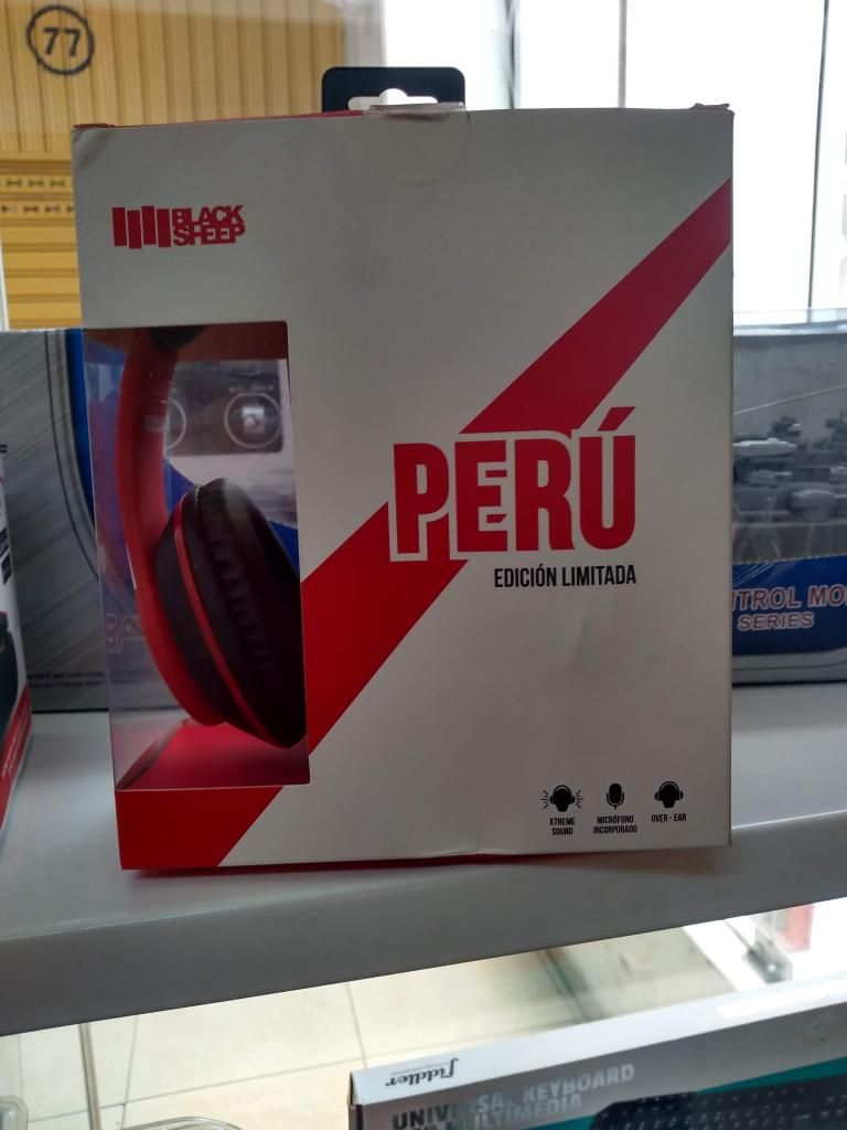 Audifono Black Sheep Peru Edicion Limitada Over Ear