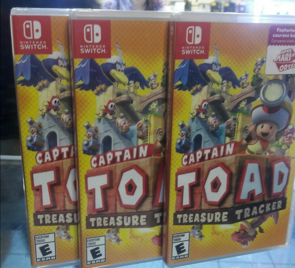 Captain Toad Treasure Tracker Nintendo Switch Nuevo y