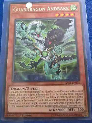 Guardragon Andrake - Yugioh Carta Nueva Ingles