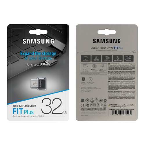 Memoria Flash Usb Samsung Fit Plus 32gb Usb 3.1