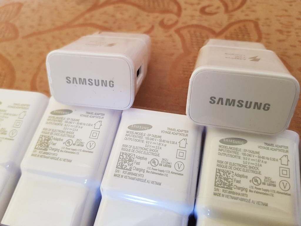 Cargadores Carga Rápida Samsung Original