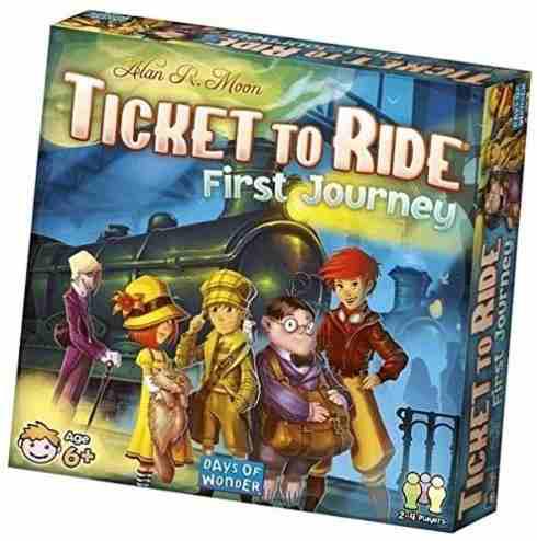 Juego De Mesa Ticket To Ride - First Journey